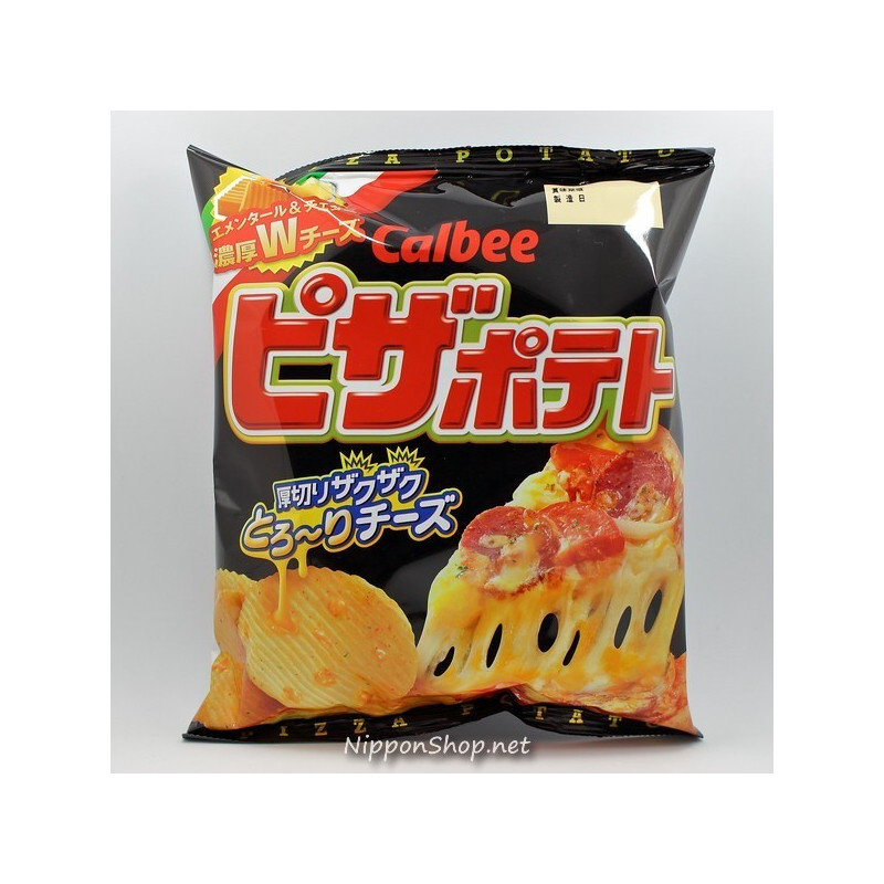 Calbee Pizza Potato Chips W Cheese