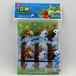 Bento Picks - Forest Friends 3D