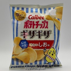 Calbee GizaGiza Potato Chips - Shio