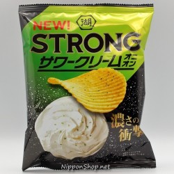 Koikeya Potato Chips STRONG - Sour Cream Onion