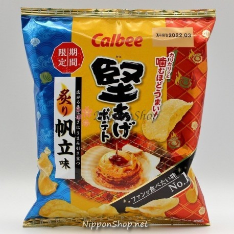 Calbee Kataage Potato Chips - Hotate