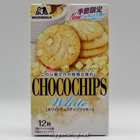 Morinaga Chocochips Cookie - White
