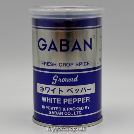 Gaban White Pepper - Ground