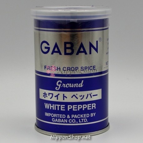 Gaban White Pepper - Ground