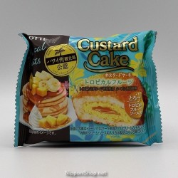 Custard Cake Premium - Tropical Fruits