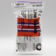 Family Mart Line Socks - Pumpkin White