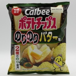 Calbee Potato Chips - Nori Nori Butter