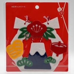 New Year Felt Kazari