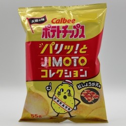 Calbee Potato Chips - Osaka Beni Shoga Ten