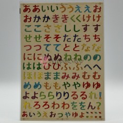 Colorful Hiragana Stickers