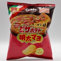 Calbee Pizza Potato Chips - Mentai Mayo