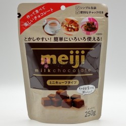 Meiji Milchschokolade - mini cube type