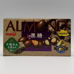 meiji ALMOND Kokutou Chocolates