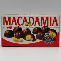 meiji MACADAMIA chocolates