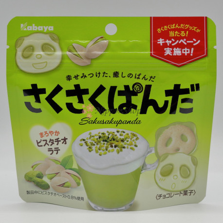 Sakusaku Panda - Pistachio Latte