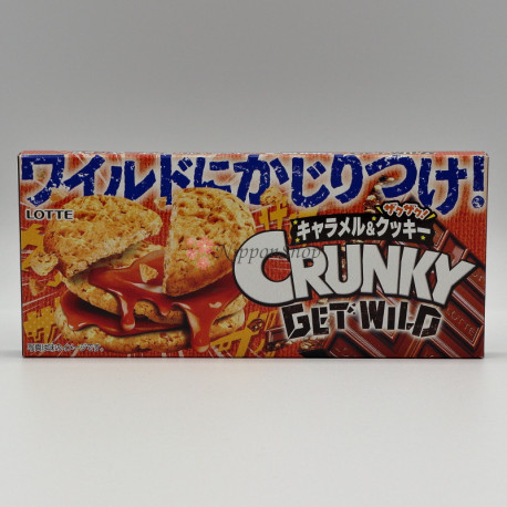 CRUNKY Get Wild - Caramel & Cookie