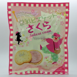Sakura Cream Cookies