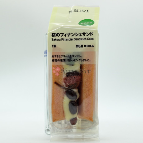 Sakura Financier Sandwich Cake