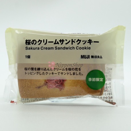 Sakura Cream Sandwich Cookie