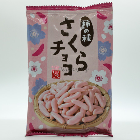 Kakinotane Sakura Choco