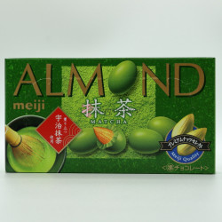 meiji ALMOND chocolates - MATCHA