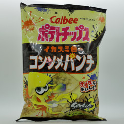 Calbee Potato Chips - Ikasumi Consommé