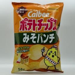 Calbee Potato Chips - Miso Punch