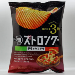 Koikeya Potato Chips STRONG - Gachi nōkō Pizza