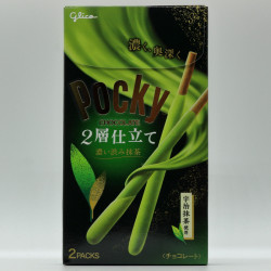 Pocky Double Coated Koi Fukami Matcha