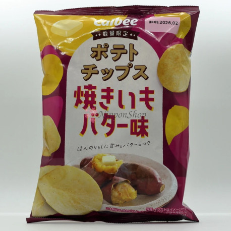 Calbee Potato Chips - Yakiimo Butter - 1