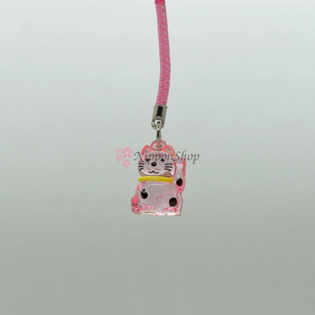 Manekineko Crystal - Pink - 3