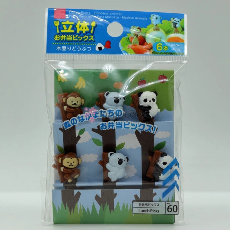 Bento Picks - Forest Friends 3D - 2