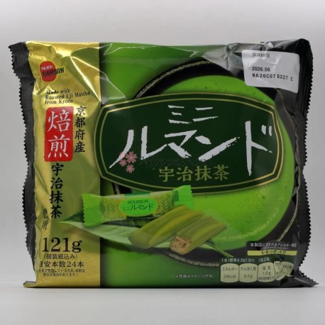 Bourbon Mini Lumonde - Uji Matcha - 1